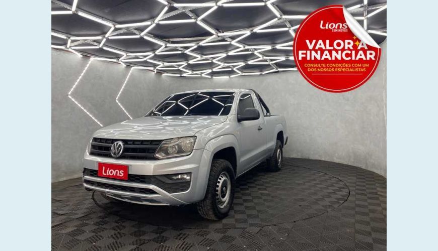 VOLKSWAGEN AMAROK 2.0 S 4X4 TDI (CAB SIMPLES) - PRATA - 2019 Foto 1 (Grande)