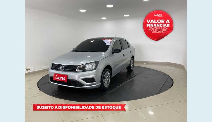 VOLKSWAGEN VOYAGE 1.6 MSI 8V (FLEX) - PRATA - 2019 Foto 1 (Grande)