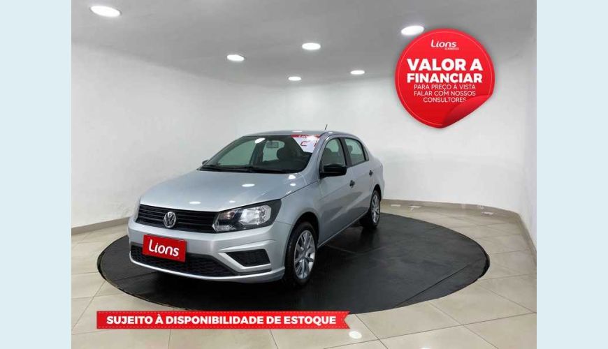 VOLKSWAGEN VOYAGE 1.6 MSI 8V (FLEX) - PRATA - 2021 Foto 1 (Grande)