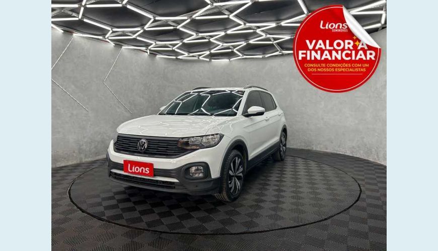 VOLKSWAGEN T-CROSS 1.0 200 TSI 12V (AUT) (FLEX) - BRANCO - 2024 Foto 1 (Grande)