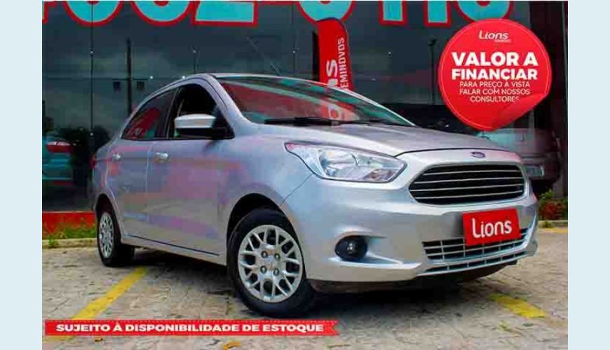 FORD KA SEDAN SE 1.0 (FLEX) - PRATA - 2018 Foto 1 (Grande)