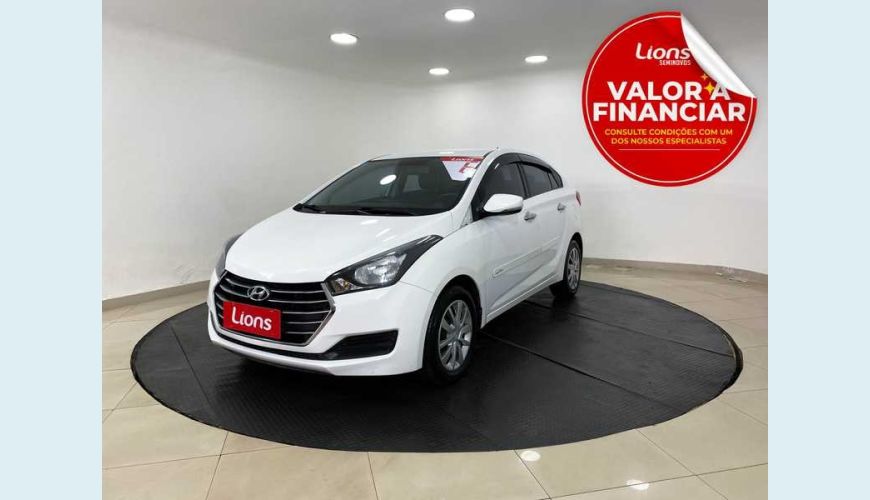 HYUNDAI HB 20S 1.0 COMFORT STYLE TURBO (FLEX) - BRANCO - 2016 Foto 1 (Grande)