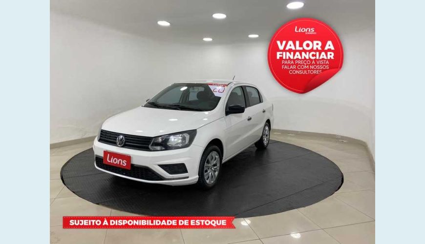 VOLKSWAGEN VOYAGE 1.6 MSI 8V FLEX - BRANCO - 2020 Foto 1 (Grande)