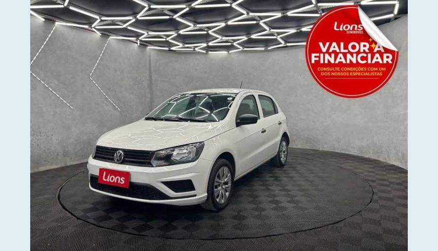 VOLKSWAGEN GOL 1.0 12V FLEX - BRANCO - 2023 Foto 1 (Grande)
