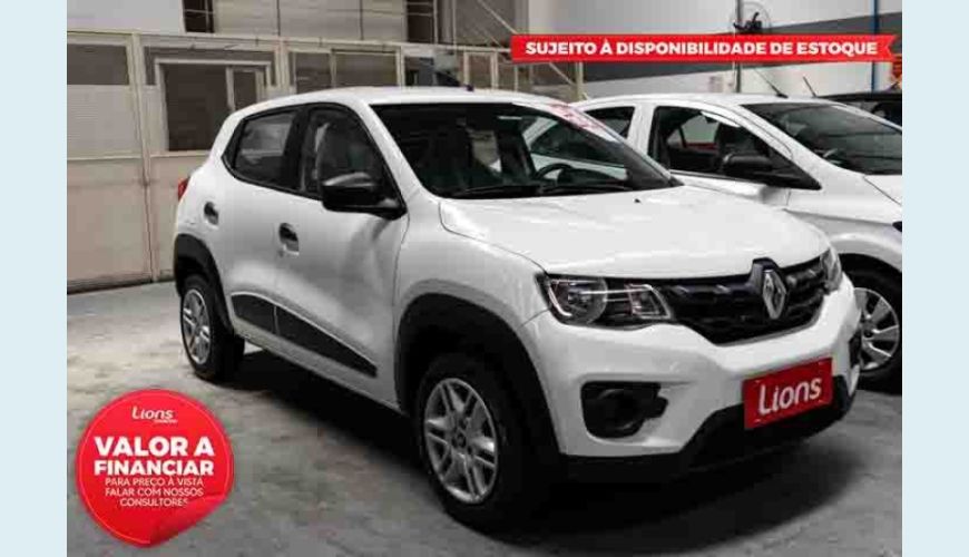 RENAULT KWID ZEN 1.0 12V SCE (FLEX) - BRANCO - 2020 Foto 1 (Grande)