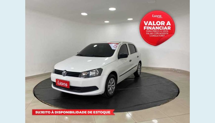 VOLKSWAGEN GOL 1.0 TEC SPECIAL FLEX 4P - BRANCO - 2015 Foto 1 (Grande)