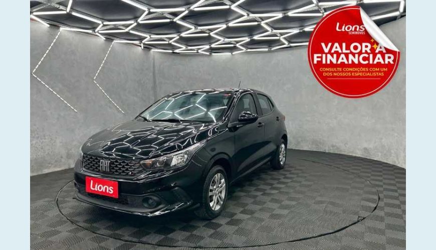 FIAT ARGO DRIVE 1.0 (FLEX) - PRETO - 2021 Foto 1 (Grande)