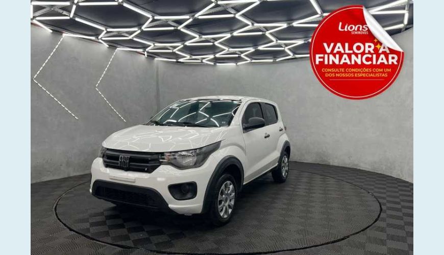 FIAT MOBI LIKE 1.0 (FLEX) - BRANCO - 2021 Foto 1 (Grande)