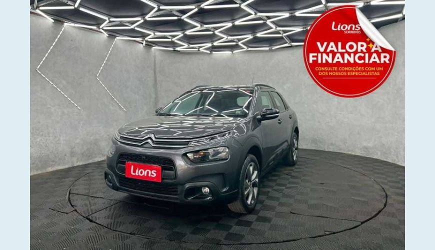 CITROËN C4 CACTUS 1.6 FEEL (AUT) (FLEX) - CINZA - 2022 Foto 1 (Grande)