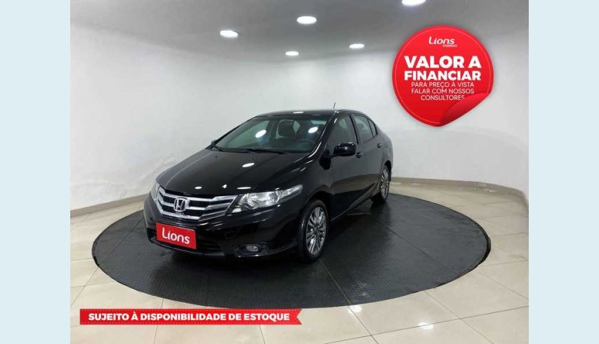 HONDA CITY LX 1.5 CVT FLEX - PRETO - 2014 Foto 1 (Grande)