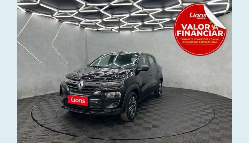 RENAULT KWID ZEN 1.0 12V SCE (FLEX) - PRETO - 2024 Foto 1 (Grande)