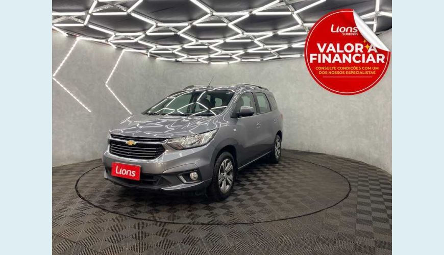 CHEVROLET SPIN PREMIER 7S 1.8 (AUT) (FLEX) - CINZA - 2020 Foto 1 (Grande)