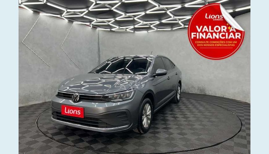 VOLKSWAGEN VIRTUS TSI 1.0 - CINZA - 2024 Foto 1 (Grande)