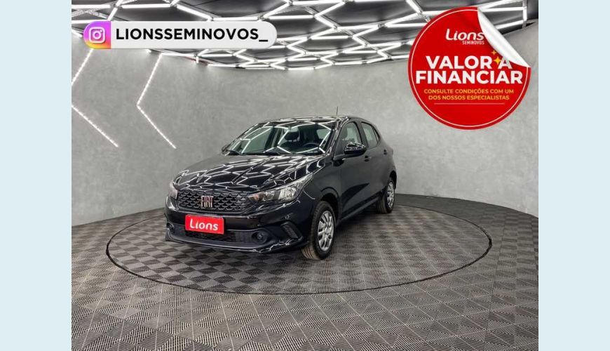 FIAT ARGO DRIVE 1.0 (FLEX) - PRETO - 2021 Foto 1 (Grande)