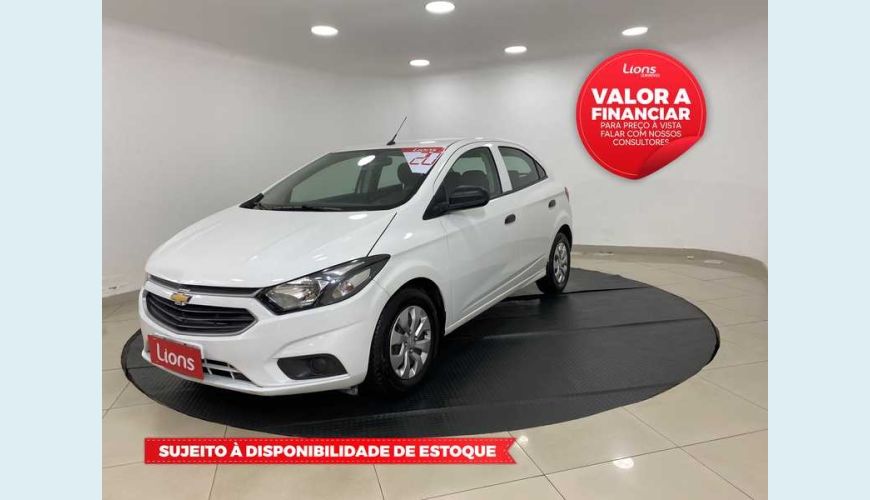 CHEVROLET ONIX 1.0 FLEX - BRANCO - 2020 Foto 1 (Grande)