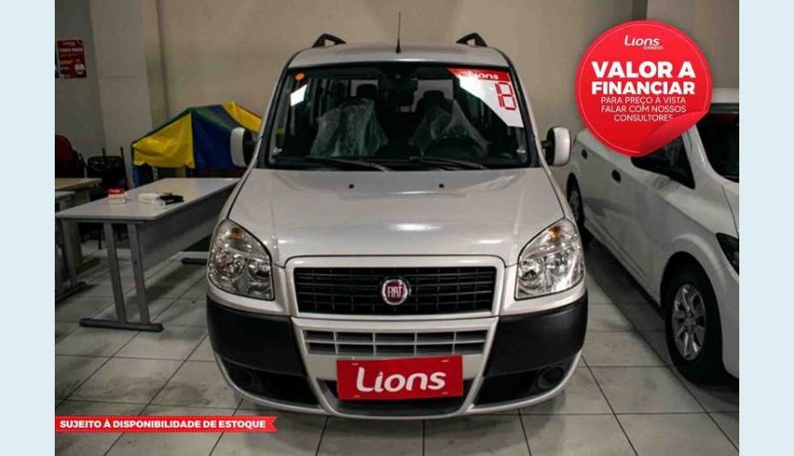 FIAT DOBLO ESSENCE 1.8 7L (FLEX) - PRATA - 2018 Foto 1 (Grande)