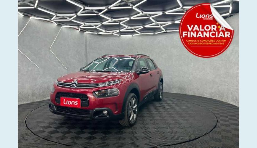 CITROËN C4 CACTUS 1.6 FEEL (AUT) (FLEX) - VERMELHO - 2022 Foto 1 (Grande)