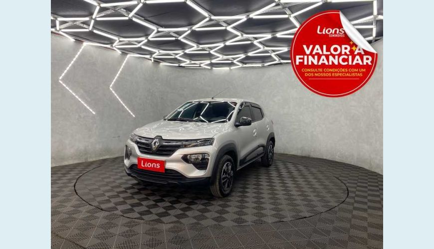 RENAULT KWID INTENSE 1.0 12V SCE (FLEX) - BRANCO - 2023 Foto 1 (Grande)