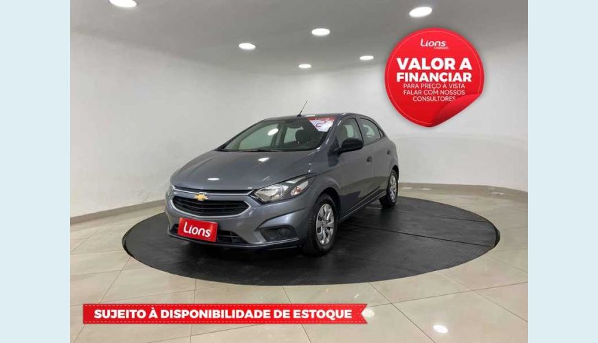 CHEVROLET ONIX 1.0 (FLEX) - CINZA - 2020 Foto 1 (Grande)