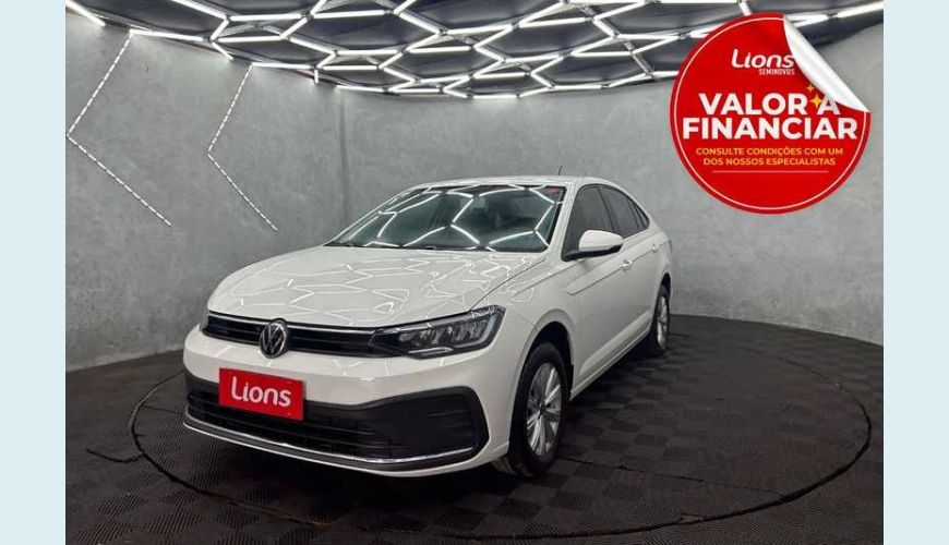 VOLKSWAGEN VIRTUS TSI 1.0 FLEX 12V 4P MEC. - BRANCO - 2023 Foto 1 (Grande)