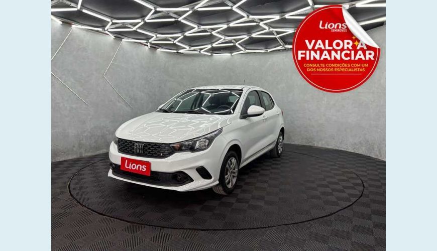 FIAT ARGO DRIVE 1.0 (FLEX) - BRANCO - 2021 Foto 1 (Grande)