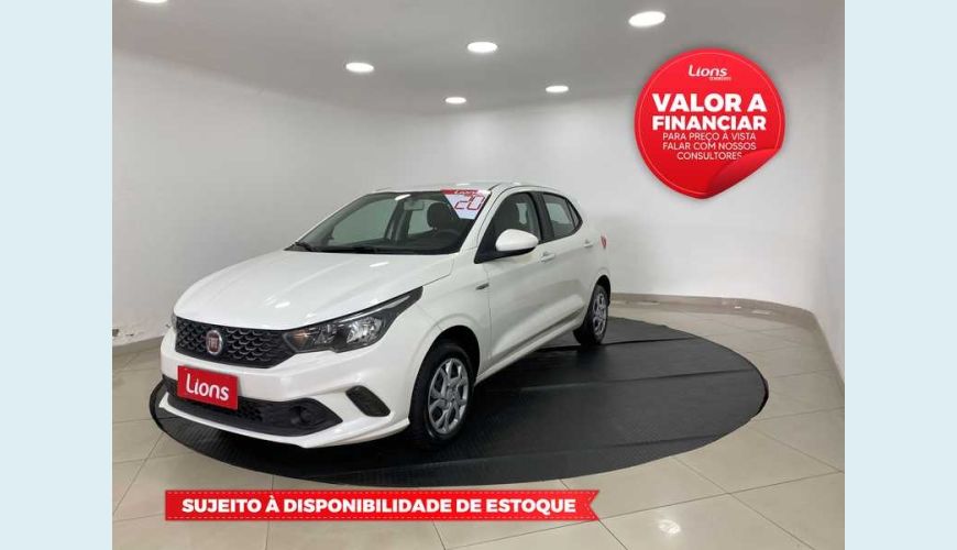 FIAT ARGO DRIVE 1.0 FIREFLY (FLEX) - BRANCO - 2020 Foto 1 (Grande)