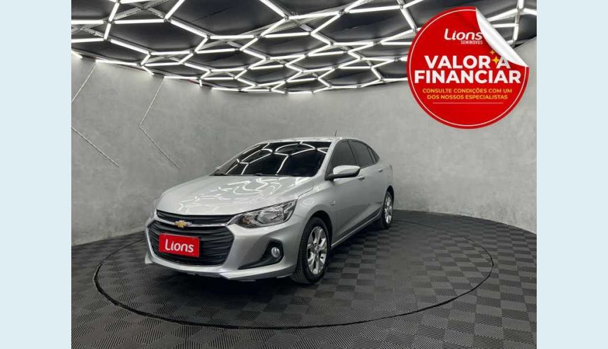CHEVROLET ONIX PLUS LTZ 1.0 TURBO (AUT.) - PRATA - 2023 Foto 1 (Grande)