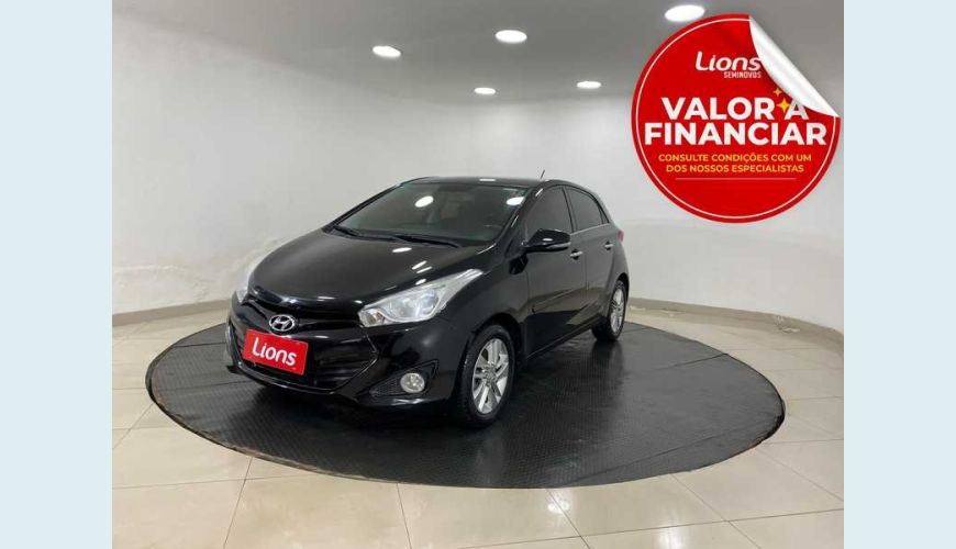 HYUNDAI HB 20 1.6 PREMIUM AUT. FLEX - PRETO - 2015 Foto 1 (Grande)