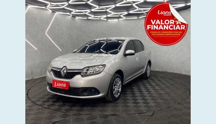 RENAULT LOGAN EXPRESSION 1.0 12V SCE (FLEX) - PRATA - 2019 Foto 1 (Grande)