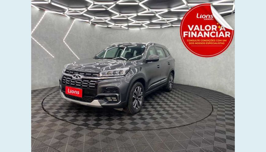 CHERY TIGGO 8 TXS 1.6 TURBO GDI - CINZA - 2022 Foto 1 (Grande)