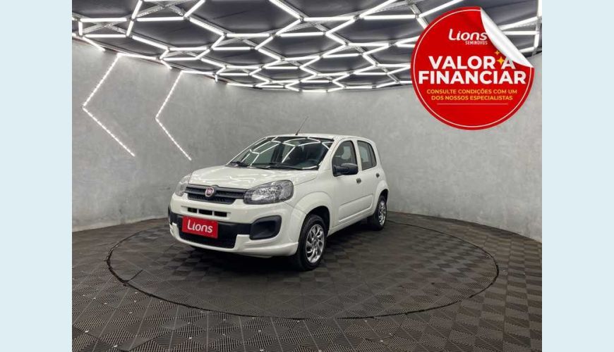 FIAT UNO ATTRACTIVE 1.0 - BRANCO - 2021 Foto 1 (Grande)