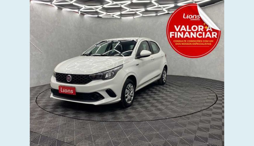 FIAT ARGO DRIVE 1.0 FIREFLY (FLEX) - BRANCO - 2020 Foto 1 (Grande)