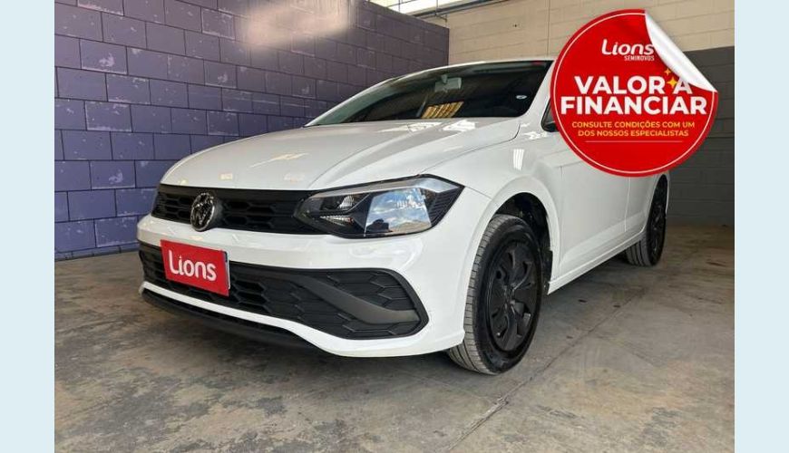 VOLKSWAGEN POLO TRACK 1.0 FLEX 12V 5P - BRANCO - 2025 Foto 1 (Grande)