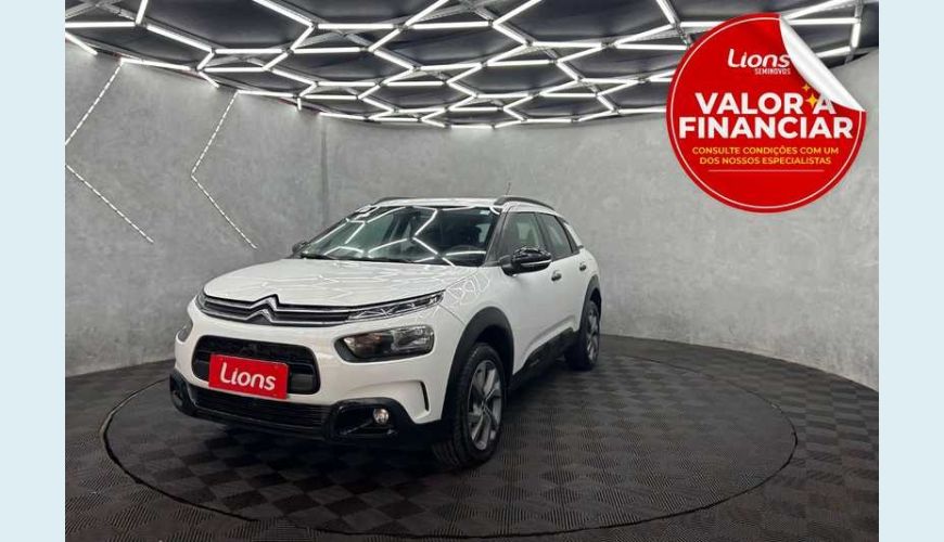 CITROËN C4 CACTUS 1.6 FEEL (AUT) (FLEX) - BRANCO - 2022 Foto 1 (Grande)