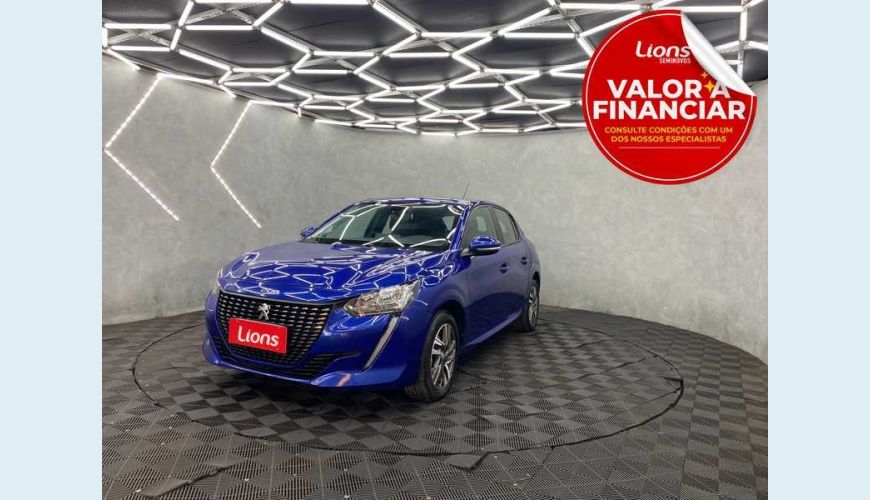 PEUGEOT 208 ALLURE 1.6 (FLEX) (AUT) - AZUL - 2022 Foto 1 (Grande)