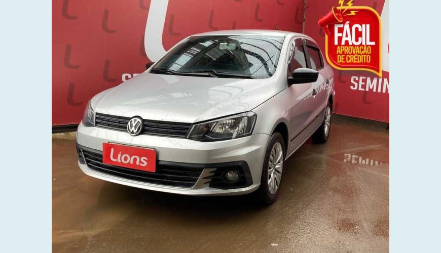 VOLKSWAGEN VOYAGE 1.0 MPI COMFORTLINE (FLEX) - PRATA - 2017 Foto 1 (Grande)