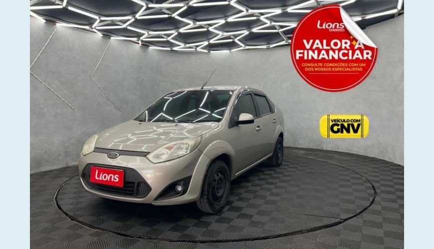 FORD FIESTA SEDAN 1.6 (FLEX) - BEGE - 2012 Foto 1 (Grande)