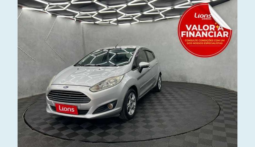 FORD NEW FIESTA HATCH NEW FIESTA SE 1.6 16V POWERSHIFT - PRATA - 2014 Foto 1 (Grande)