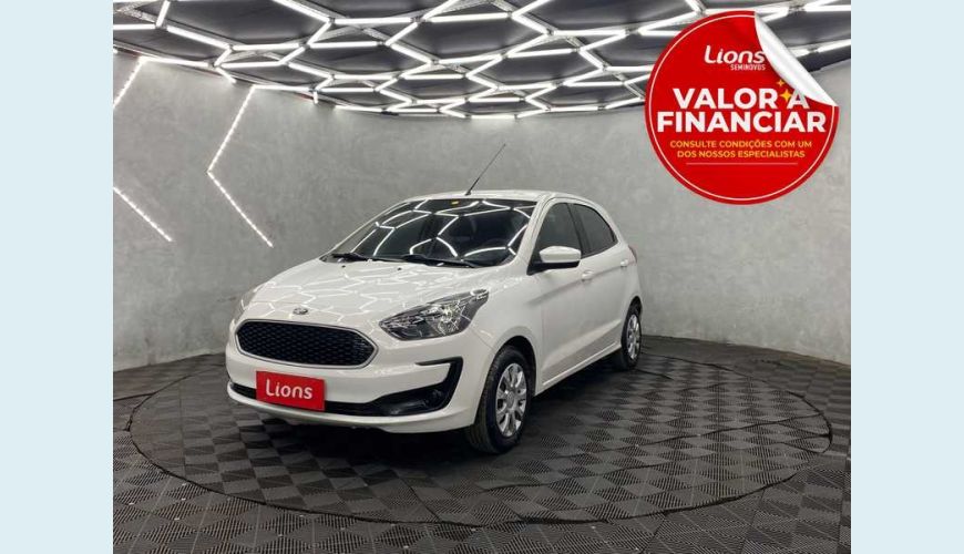 FORD KA 1.0 SE (FLEX) - BRANCO - 2021 Foto 1 (Grande)