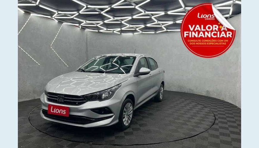 FIAT CRONOS DRIVE 1.3 (FLEX) AT - PRATA - 2023 Foto 1 (Grande)