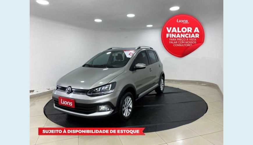 VOLKSWAGEN CROSSFOX 1.6 16V MSI (FLEX) - PRATA - 2016 Foto 1 (Grande)