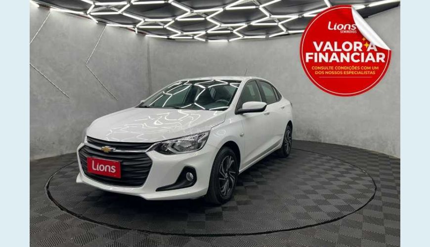 CHEVROLET ONIX PLUS LT 1.0 - BRANCO - 2024 Foto 1 (Grande)