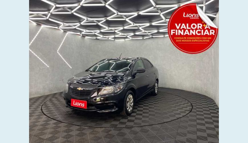 CHEVROLET PRISMA 1.0 JOY SPE/4 - PRETO - 2019 Foto 1 (Grande)