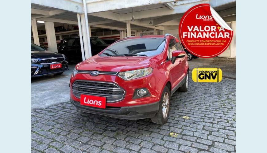 FORD ECOSPORT ECOSPORT TITANIUM 2.0 16V POWERSHIFT (FLEX) - VERMELHO - 2014 Foto 1 (Grande)