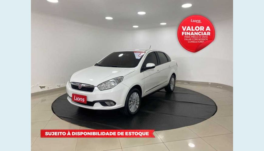 FIAT GRAND SIENA ESSENCE 1.6 16V (FLEX) - BRANCO - 2015 Foto 1 (Grande)