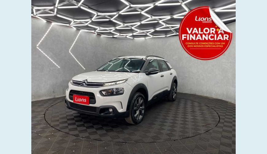 CITROËN C4 CACTUS 1.6 FEEL (AUT) (FLEX) - BRANCO - 2022 Foto 1 (Grande)