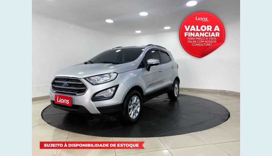 FORD ECOSPORT SE 1.5 (AUT) (FLEX) - PRATA - 2019 Foto 1 (Grande)