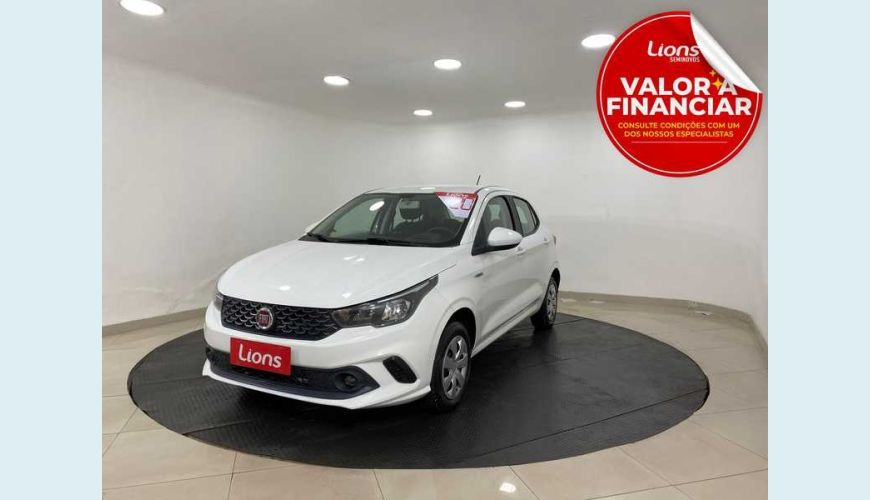 FIAT ARGO DRIVE 1.0 FIREFLY (FLEX) - BRANCO - 2020 Foto 1 (Grande)