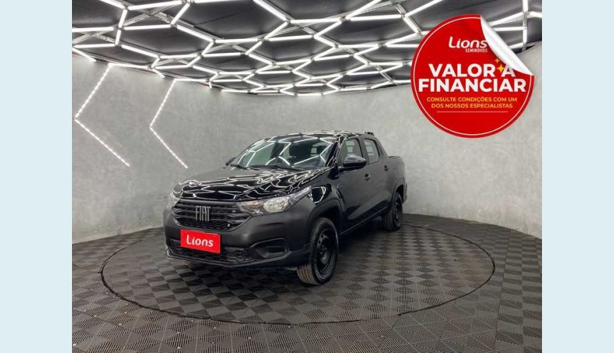 FIAT STRADA ENDURANCE 1.4 CD (FLEX) - PRETO - 2022 Foto 1 (Grande)