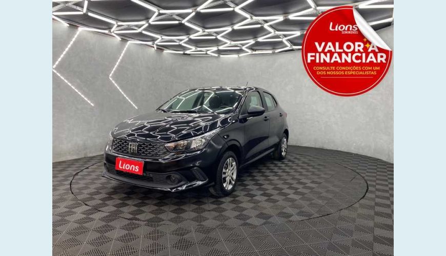 FIAT ARGO 1.0 (FLEX) - PRETO - 2021 Foto 1 (Grande)